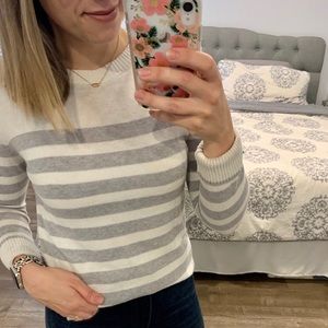 A New Day size S. Long sleeve striped sweater